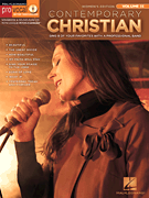 Pro Vocal No. 35 Contemporary Christian piano sheet music cover